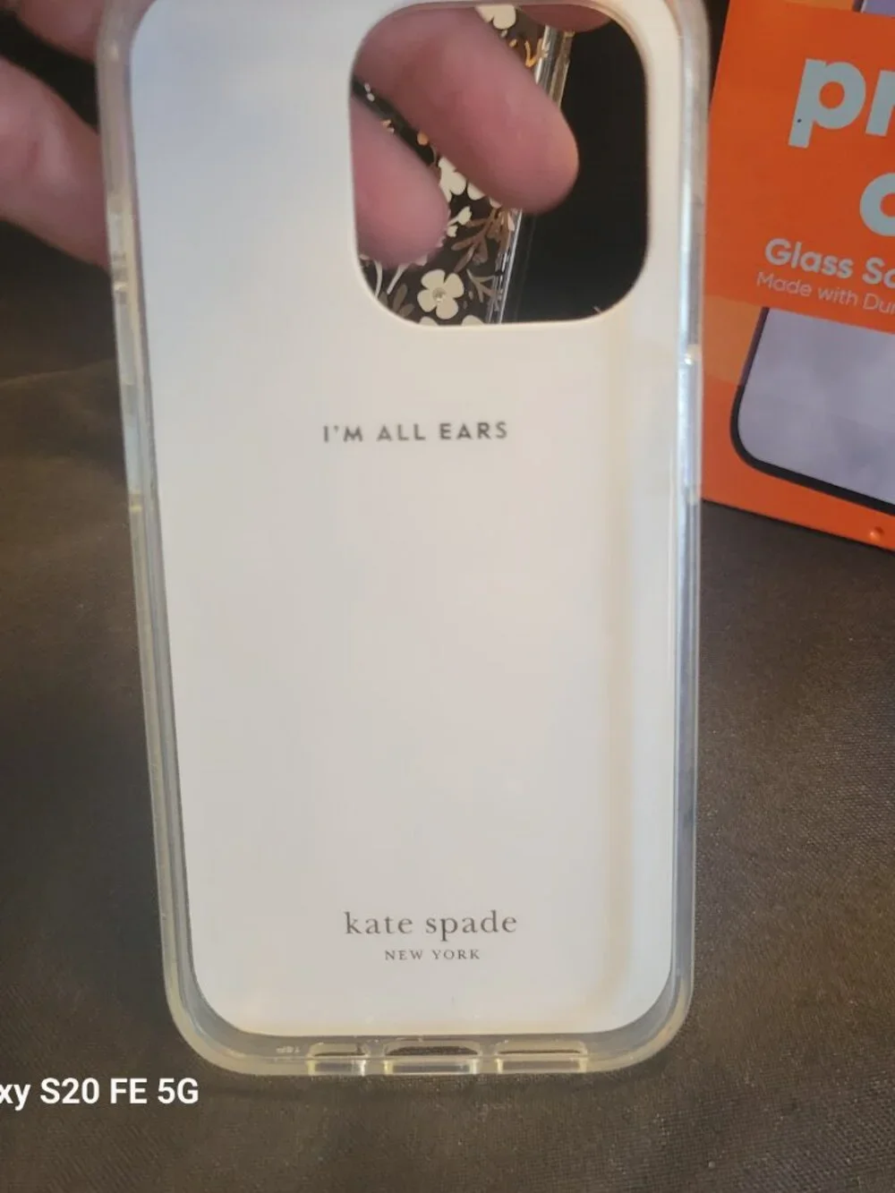 Kate Spade set of 2 IPhone 15 Pro Cases and Screen Protector